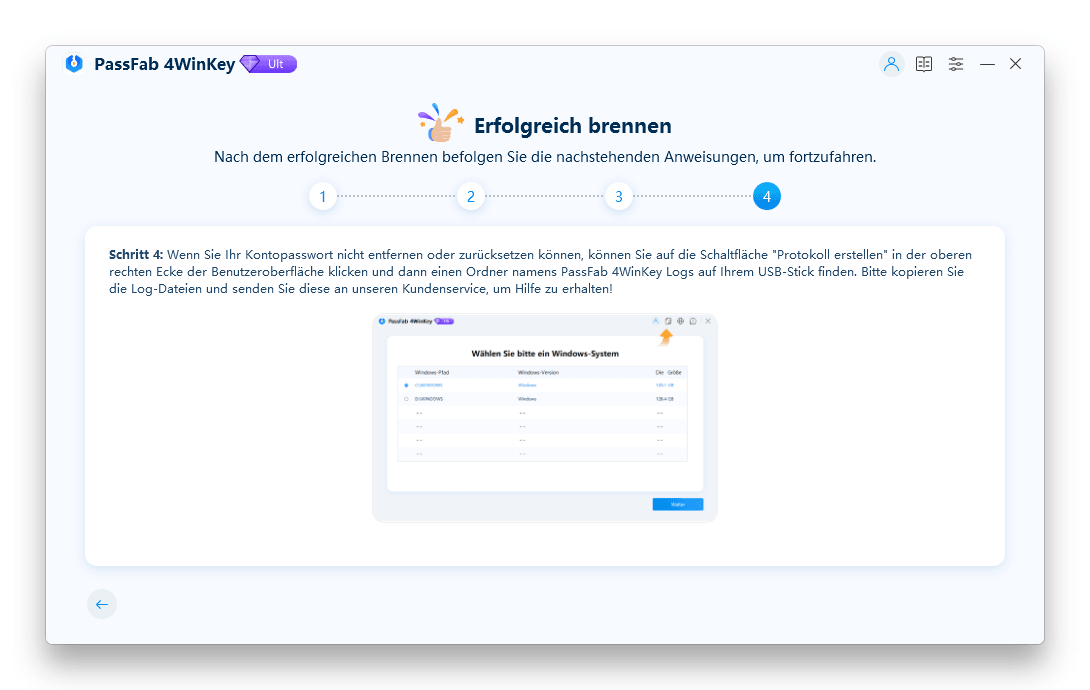 step 4 passfab 4winkey guide