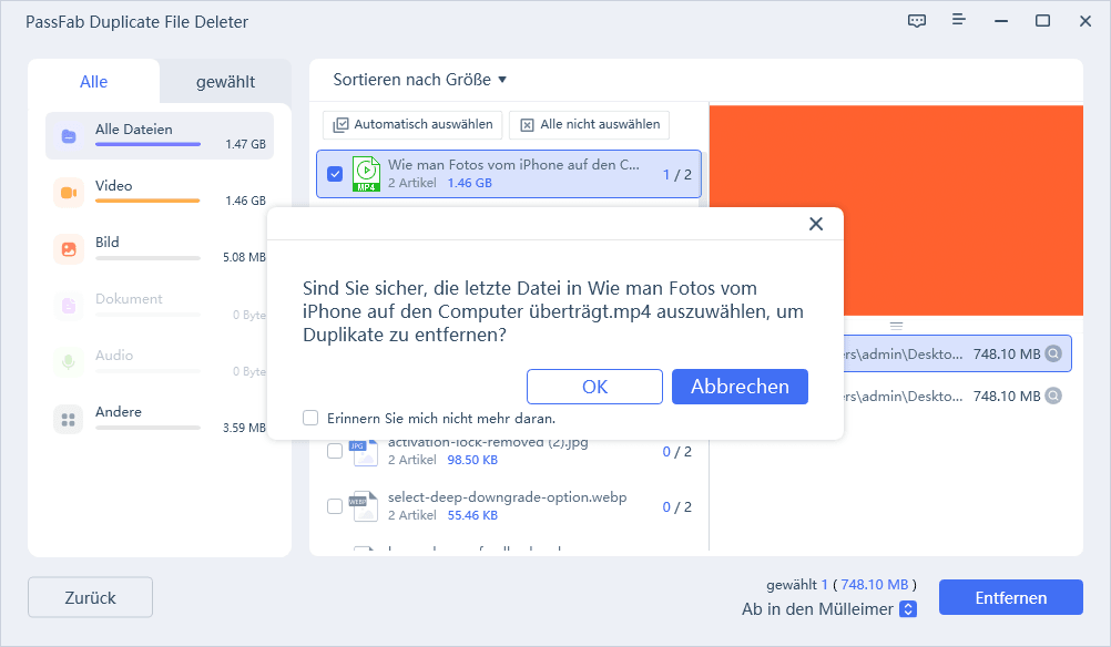 deduplicate