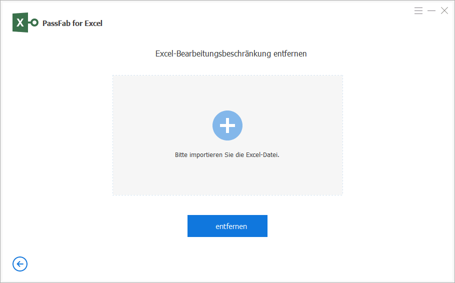 remove excel restriction password guide in passfab for excel