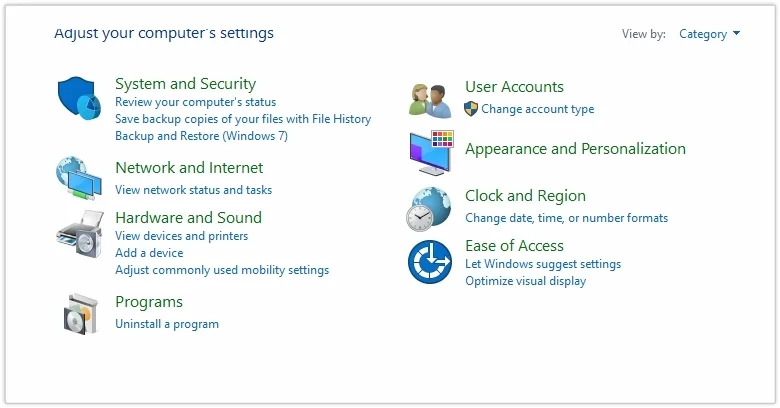 Programm deinstallieren