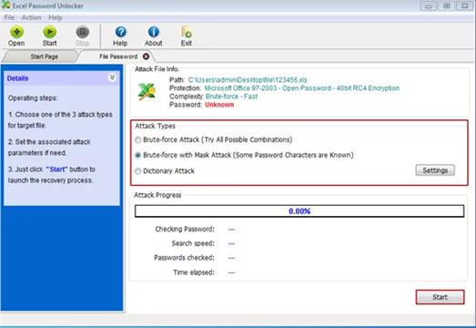 excel passwort entfernen wegzeug 1