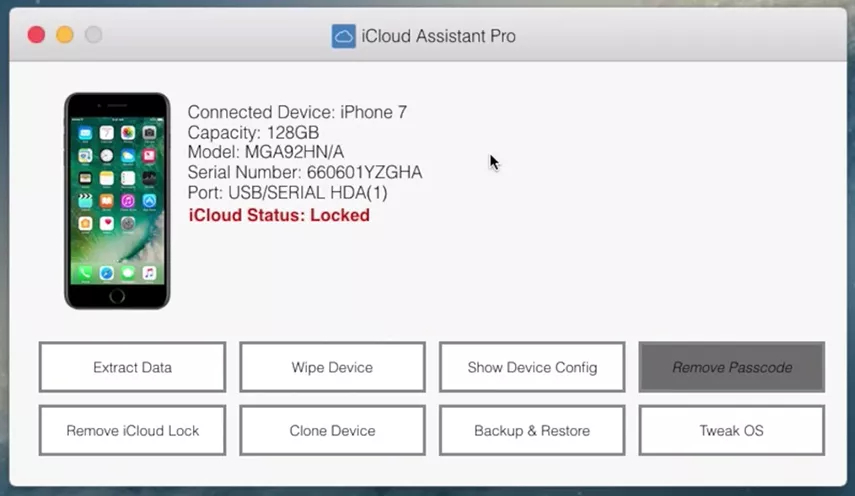 icloud assistant pro Tool