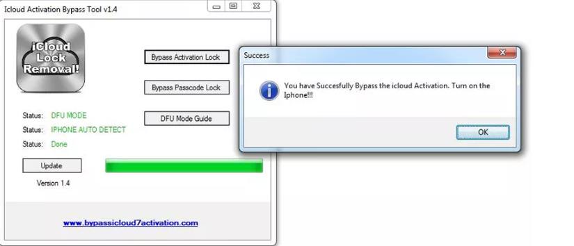 icould Activation bypass Tool v1.4