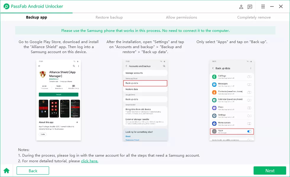 Download-Modus aufrufen