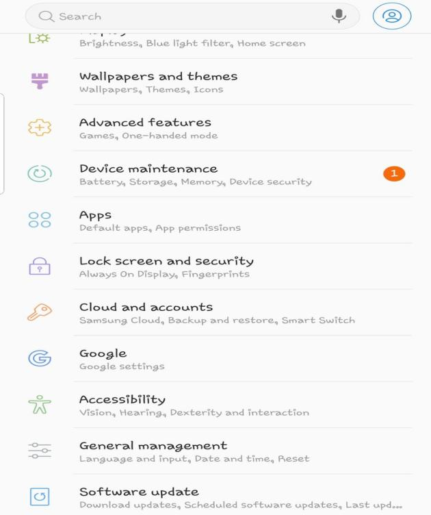 über die Funktion Mein Handy finden 1