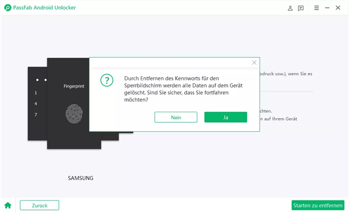 android device manager unlock-waehlen sie ja
