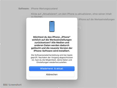iphone wiederherstellen