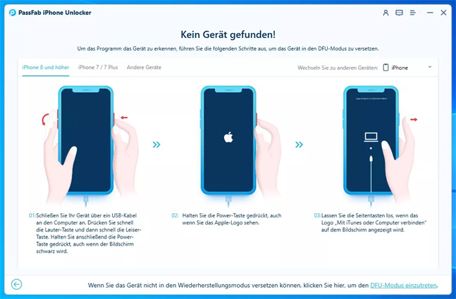 wiederherstellungsmodus