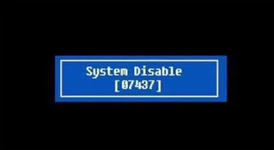 system disable