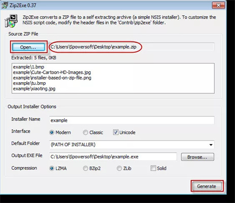 zip datei oeffnen