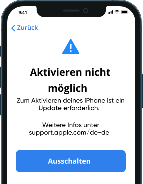 aktivieren nicht moeglich