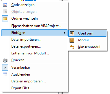 Excel VBA Passwort Entfernen