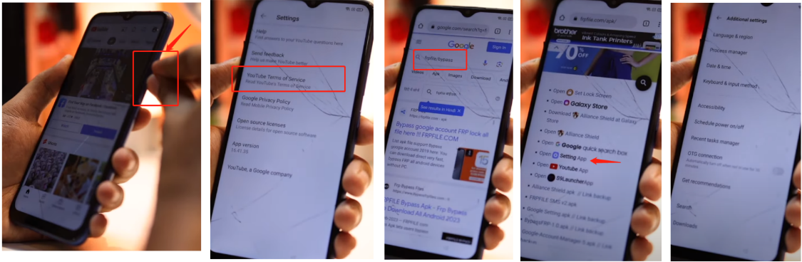 google sperre mit talback umgehen
